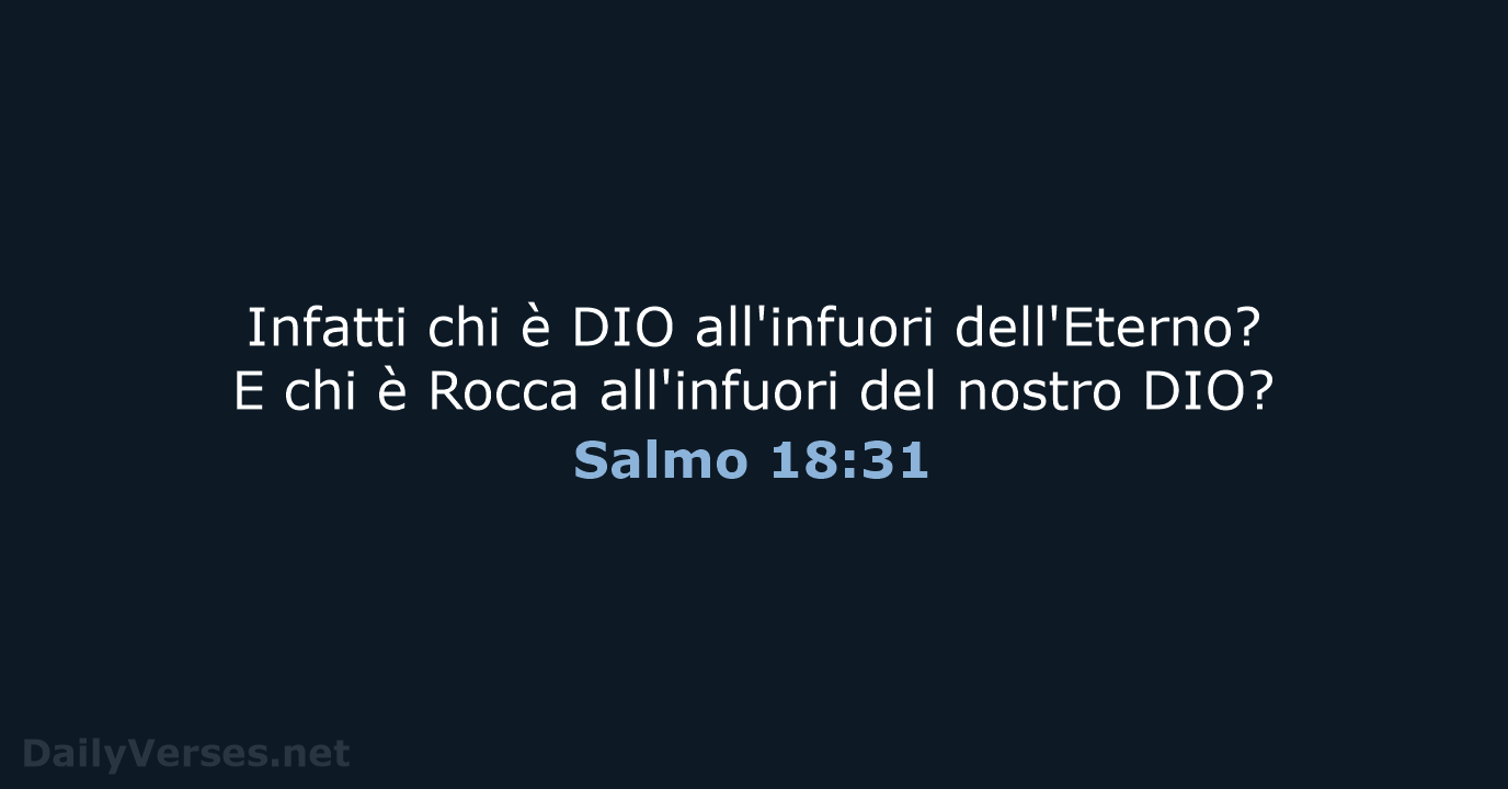 Salmo 18:31 - LND