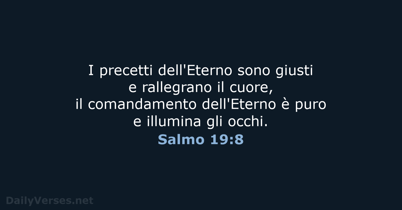 Salmo 19:8 - LND