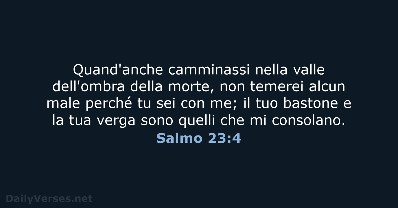 Salmo 23:4 - LND