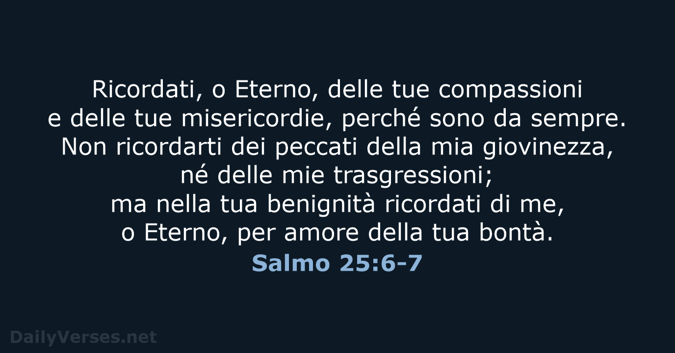 Salmo 25:6-7 - LND