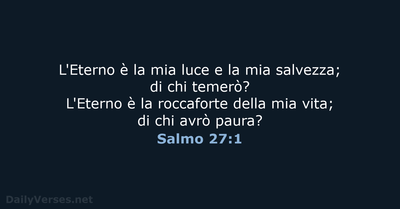 Salmo 27:1 - LND