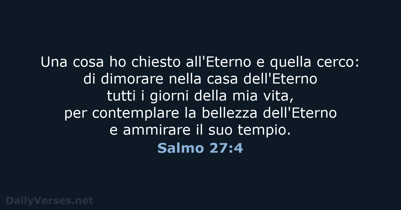 Salmo 27:4 - LND