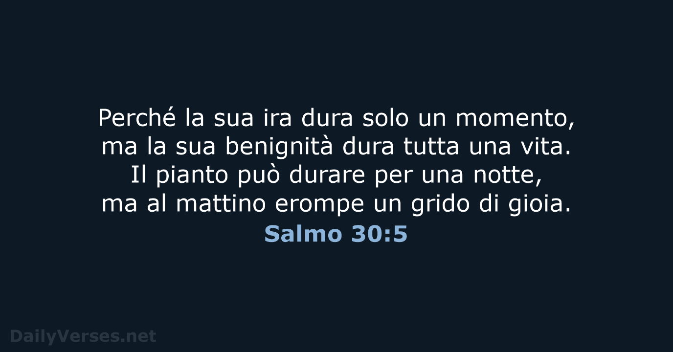 Salmo 30:5 - LND
