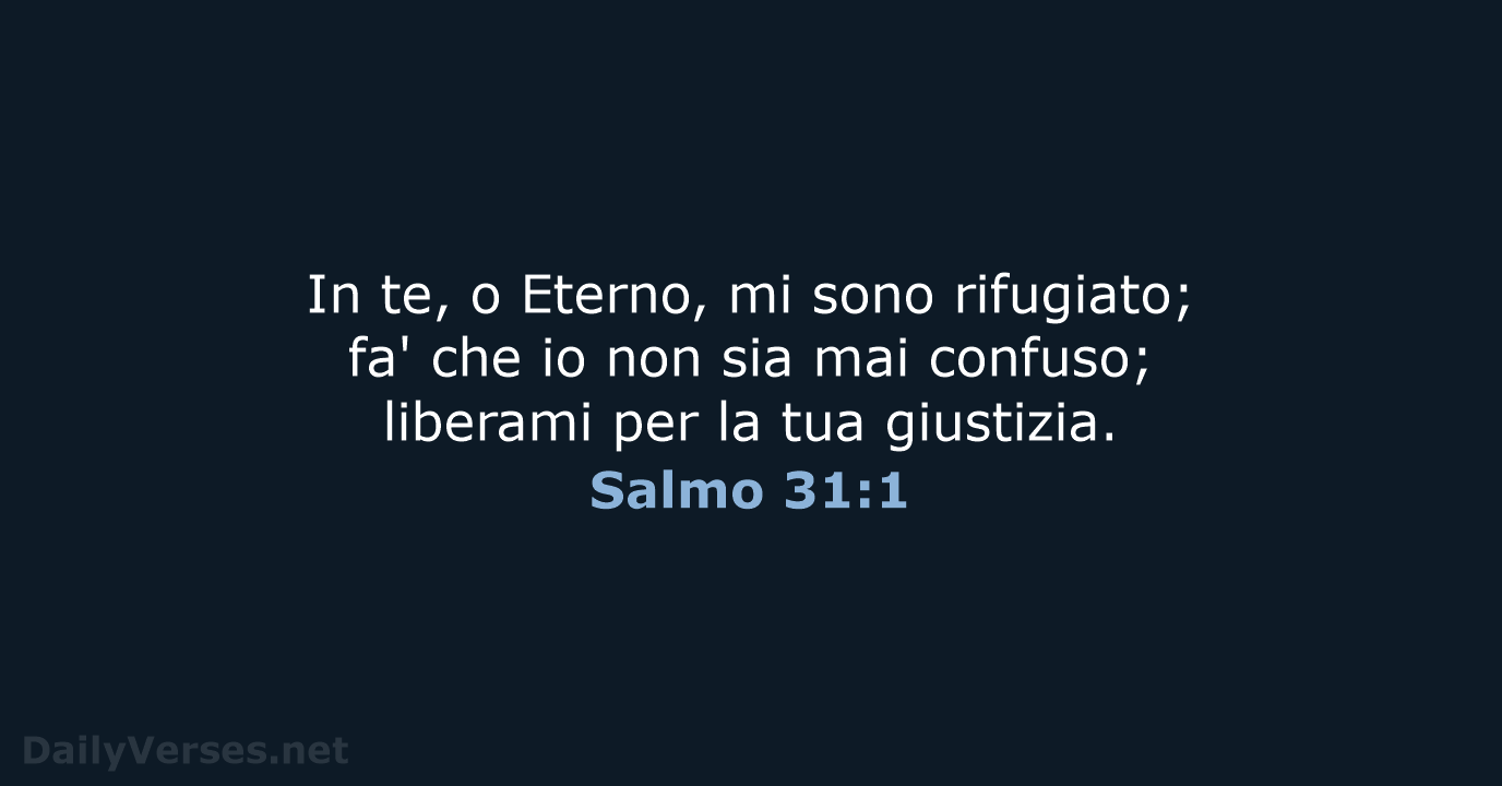 Salmo 31:1 - LND