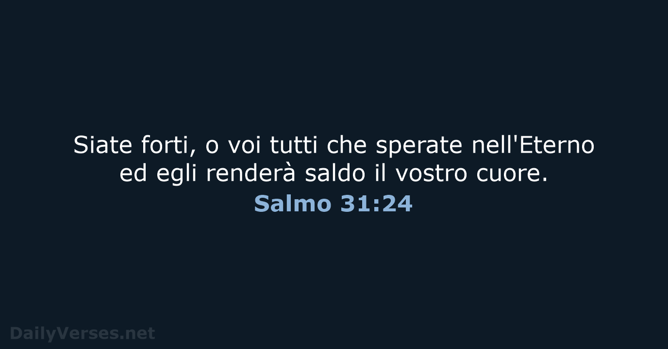 Salmo 31:24 - LND