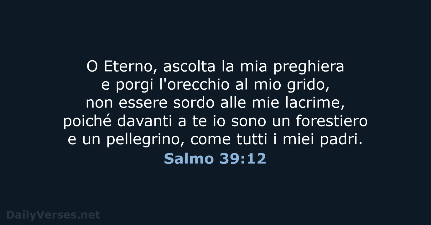 Salmo 39:12 - LND