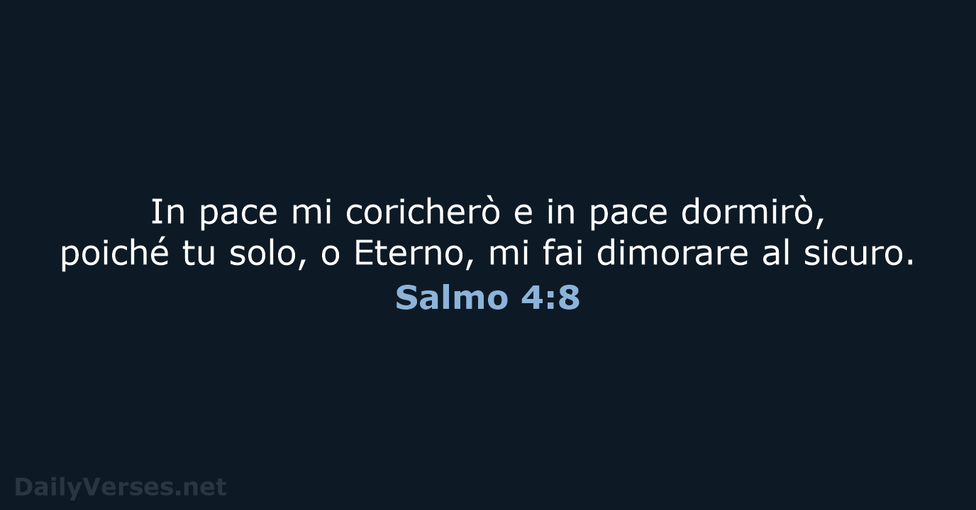 Salmo 4:8 - LND
