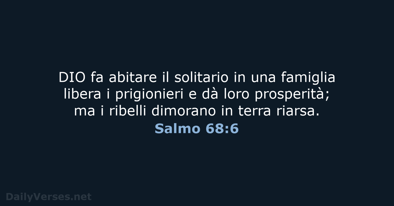 Salmo 68:6 - LND