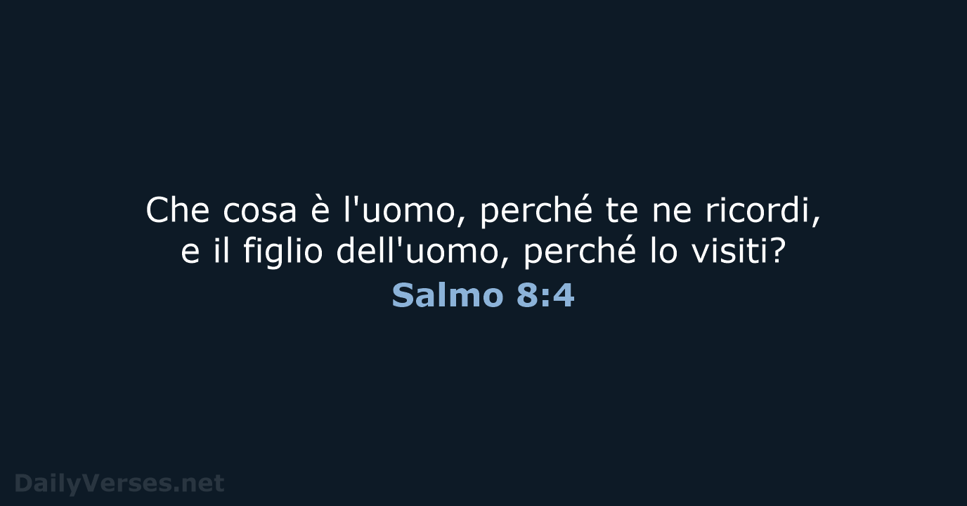 Salmo 8:4 - LND