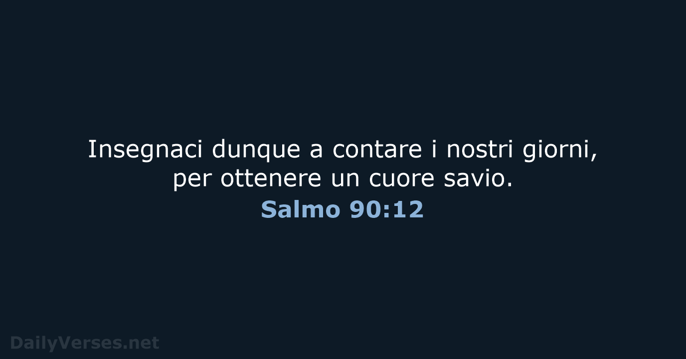 Salmo 90:12 - LND