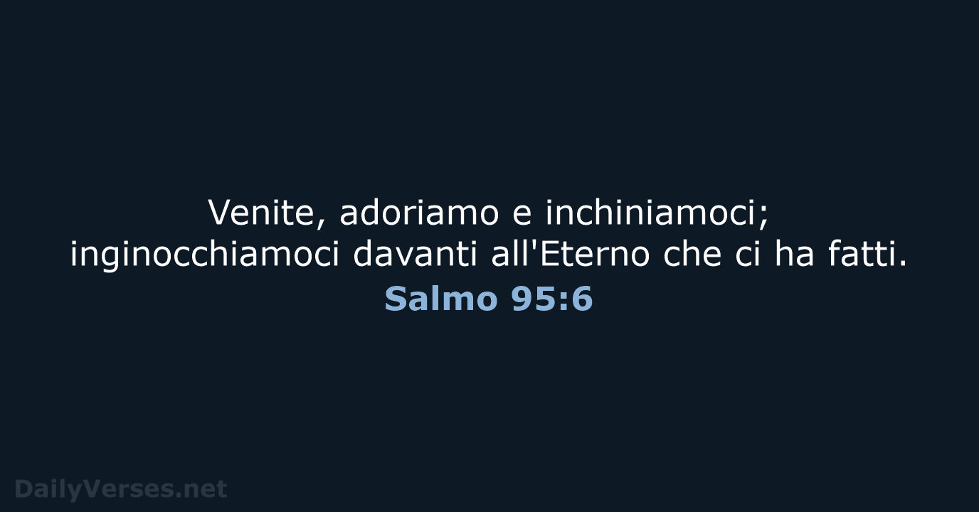 Salmo 95:6 - LND