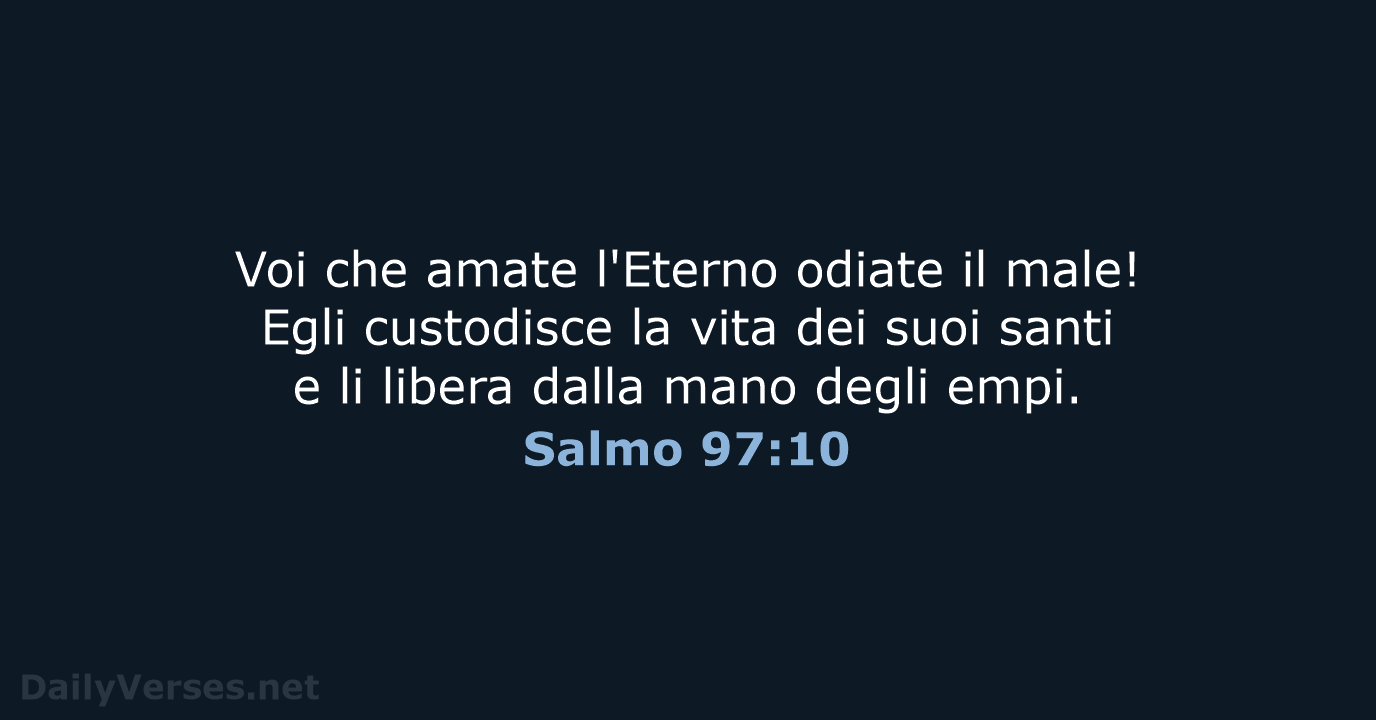 Salmo 97:10 - LND