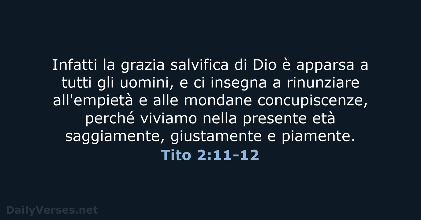 Tito 2:11-12 - LND