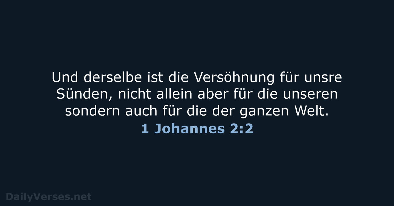 1 Johannes 2:2 - LU12
