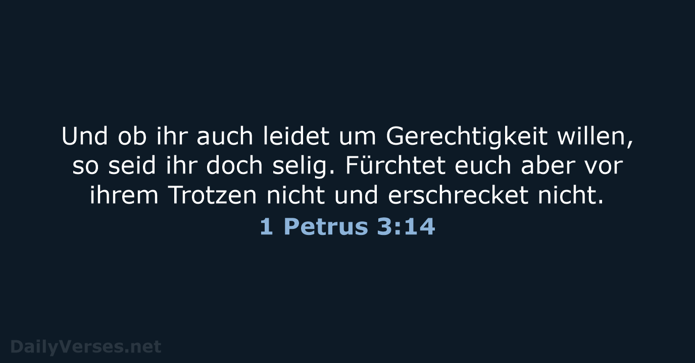 1 Petrus 3:14 - LU12
