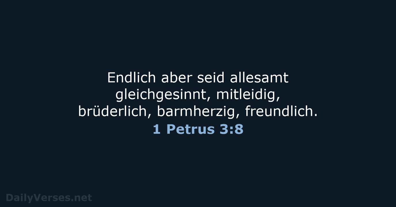 1 Petrus 3:8 - LU12