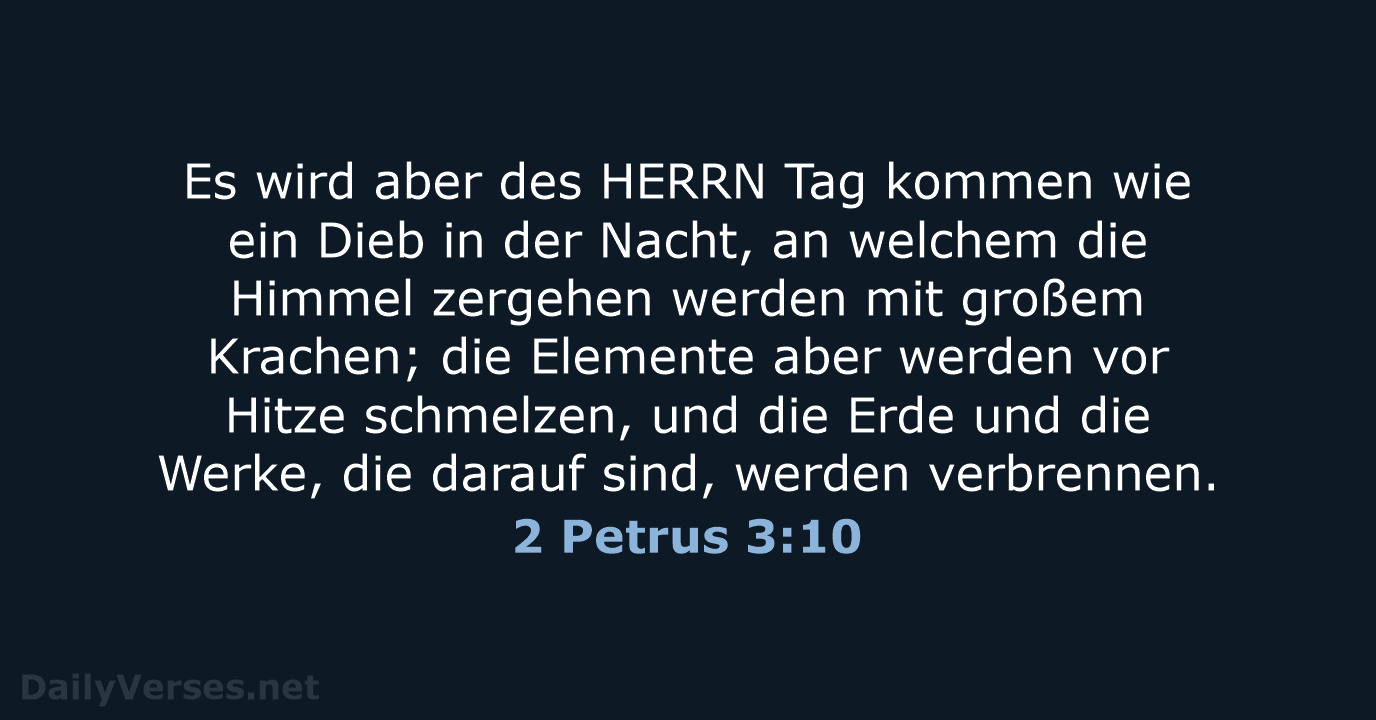 2 Petrus 3:10 - LU12