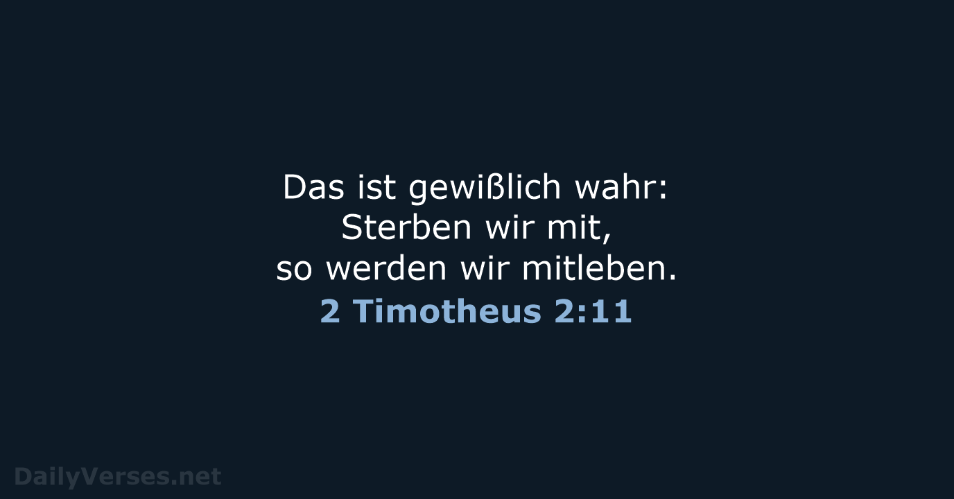 2 Timotheus 2:11 - LU12