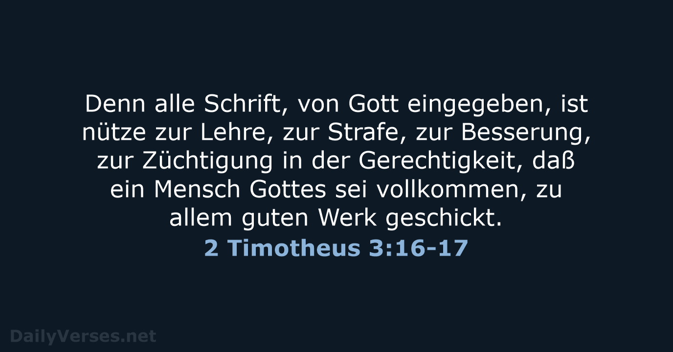 2 Timotheus 3:16-17 - LU12