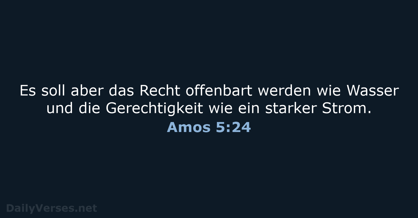 Amos 5:24 - LU12