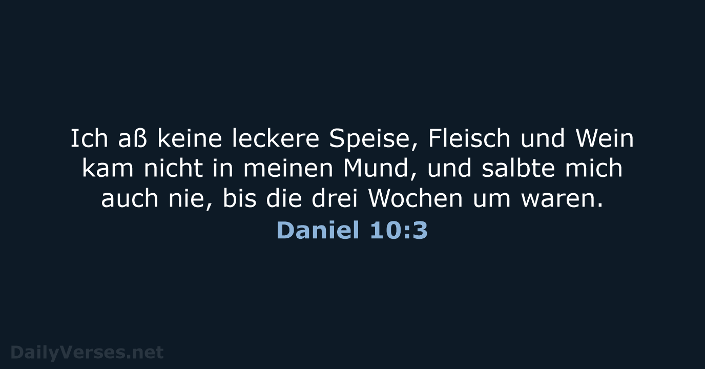 Daniel 10:3 - LU12