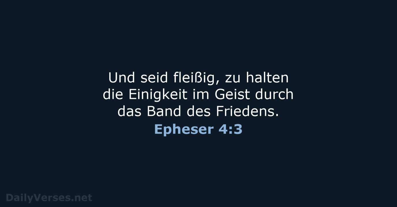 Epheser 4:3 - LU12