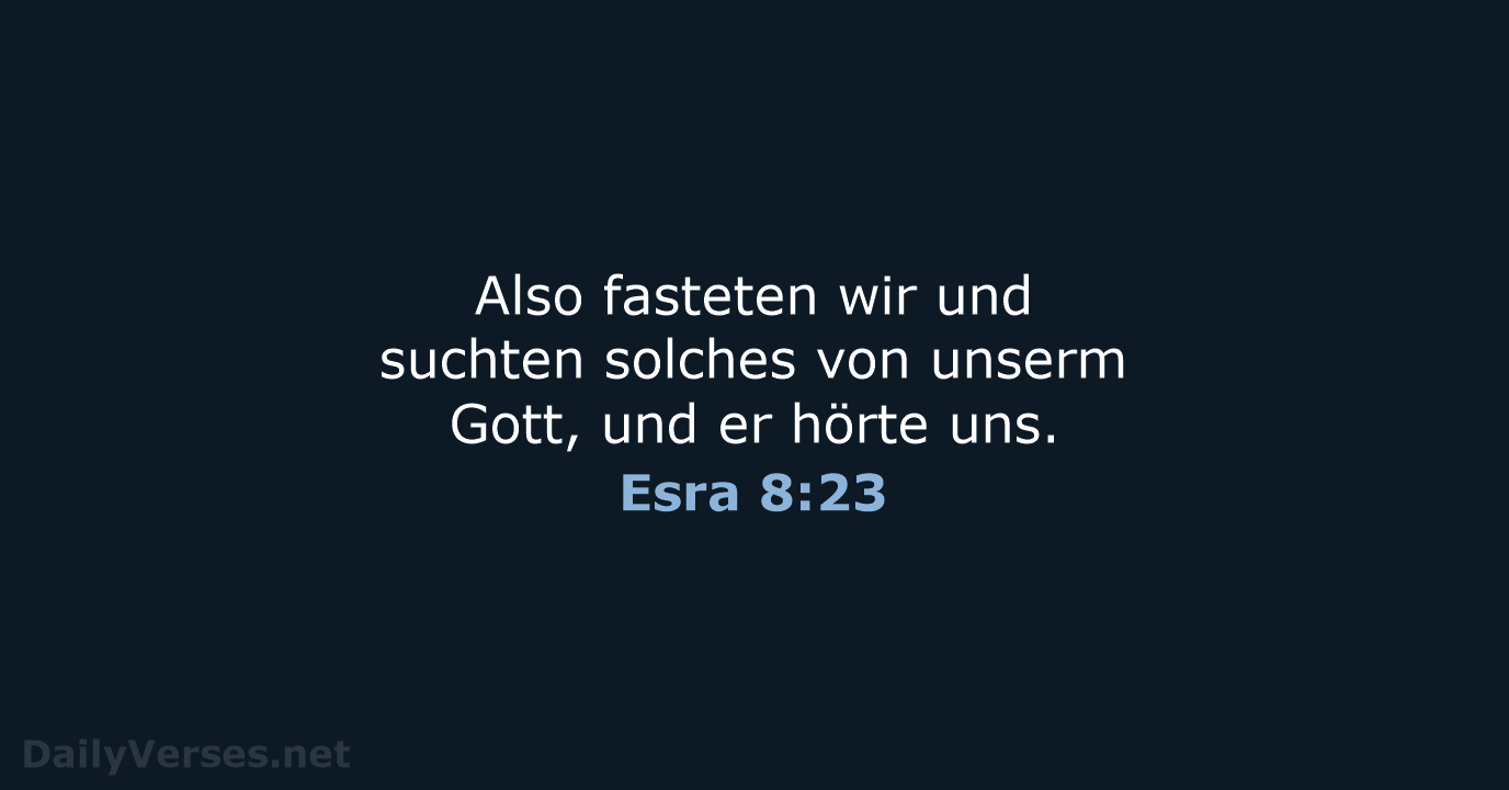 Esra 8:23 - LU12