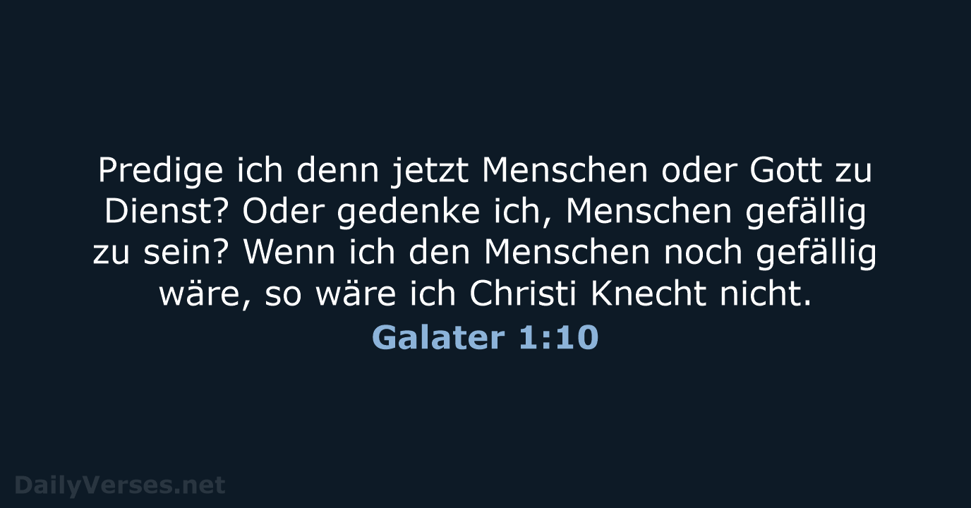 Galater 1:10 - LU12