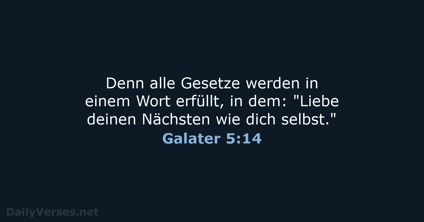 Galater 5:14 - LU12