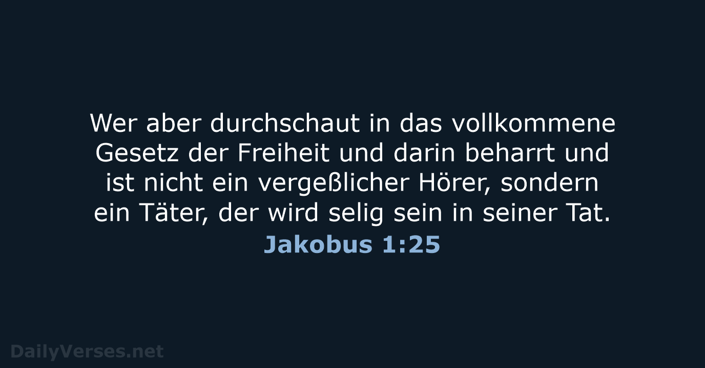 Jakobus 1:25 - LU12