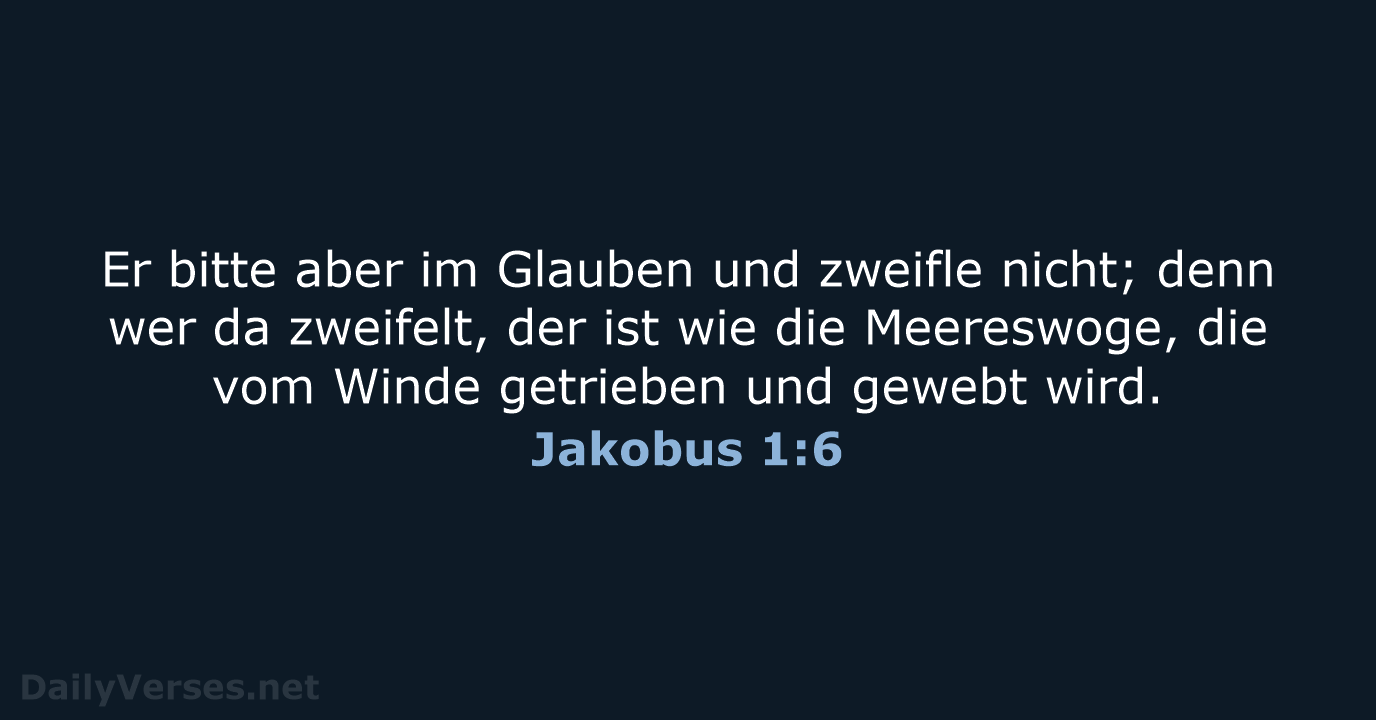 Jakobus 1:6 - LU12