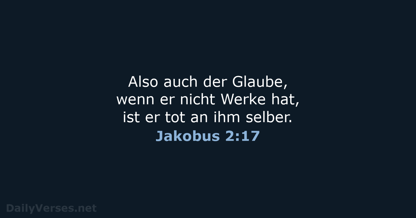 Jakobus 2:17 - LU12