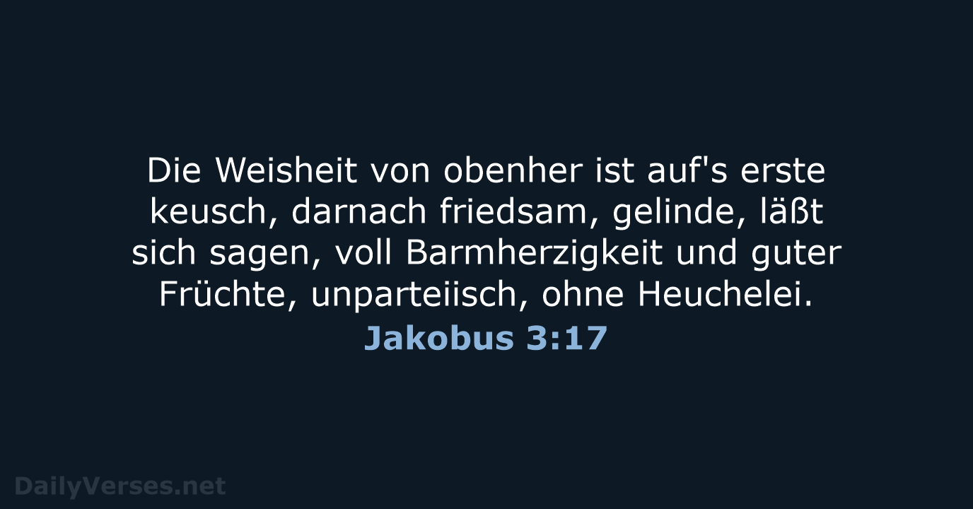 Jakobus 3:17 - LU12