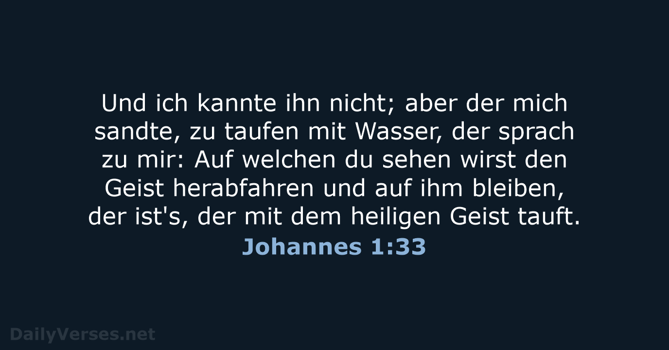 Johannes 1:33 - LU12