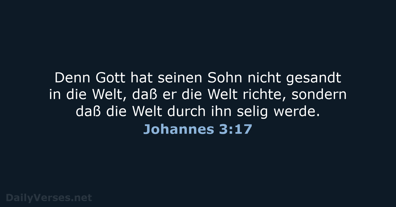 Johannes 3:17 - LU12