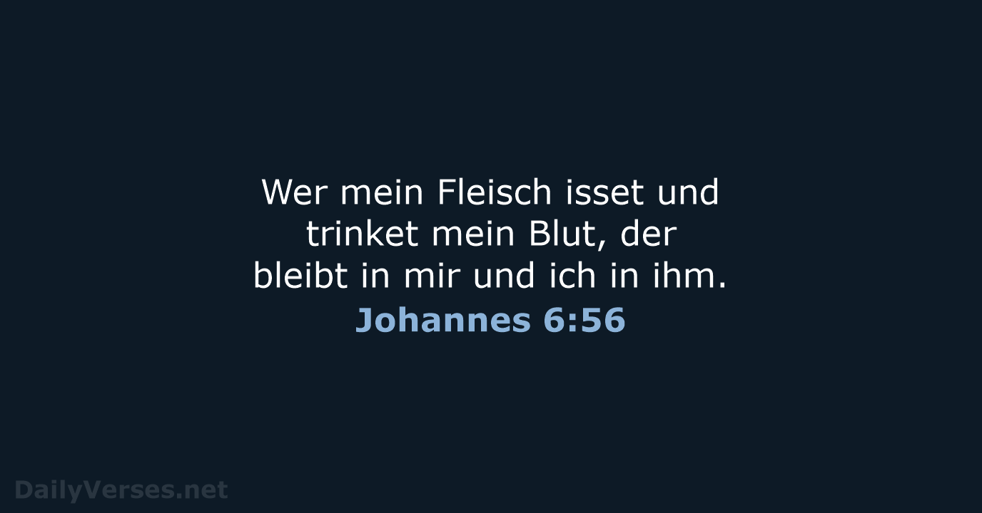 Johannes 6:56 - LU12