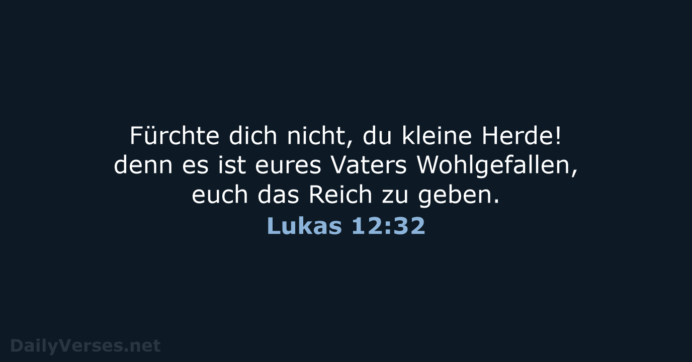 Lukas 12:32 - LU12