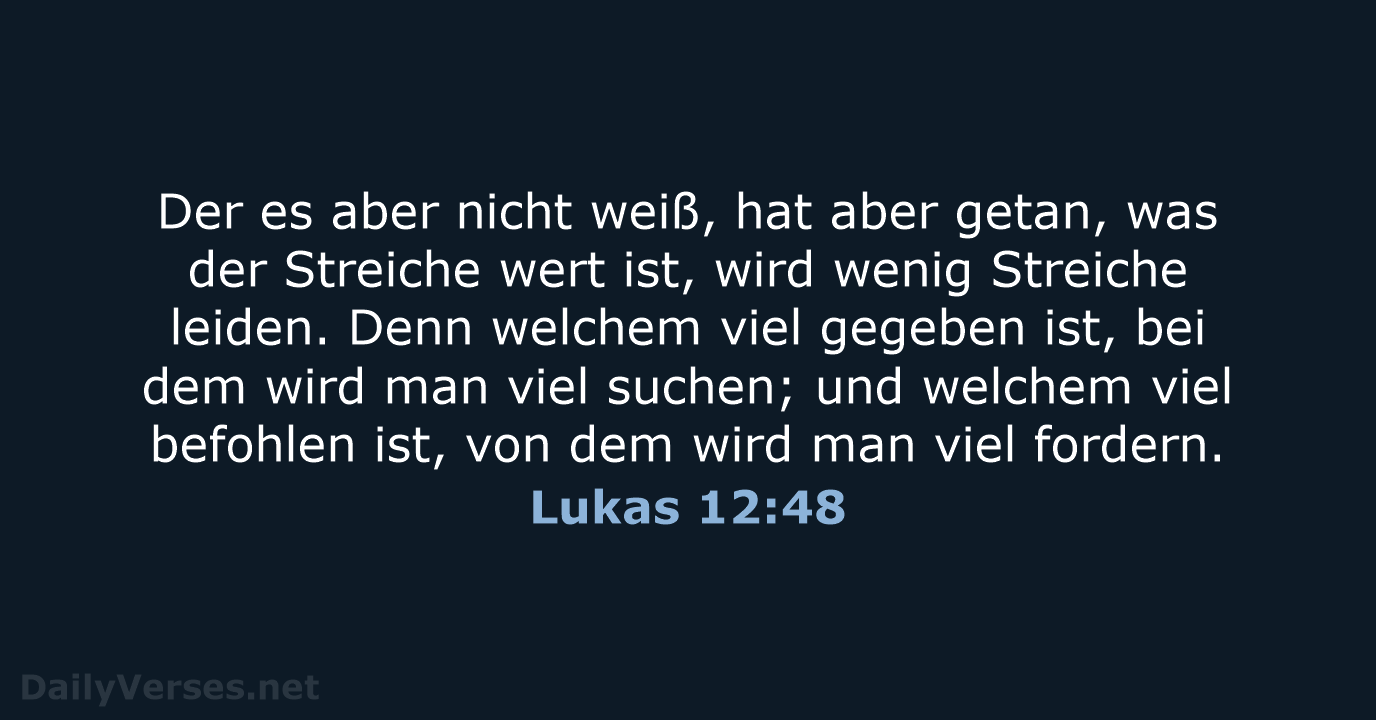 Lukas 12:48 - LU12