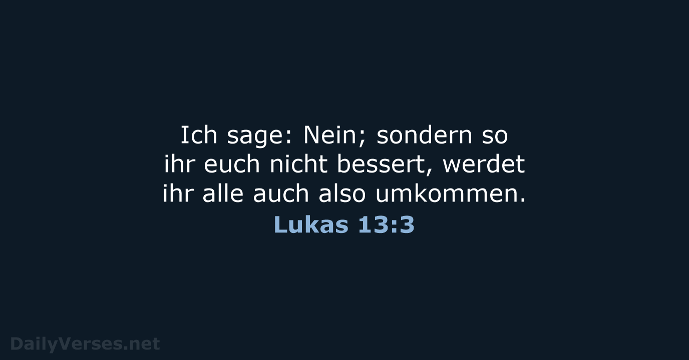 Lukas 13:3 - LU12