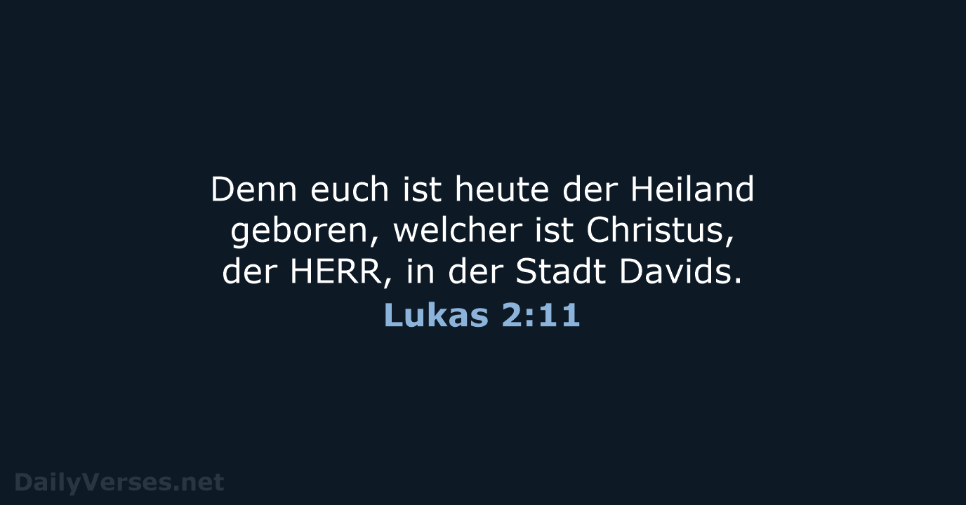 Lukas 2:11 - LU12