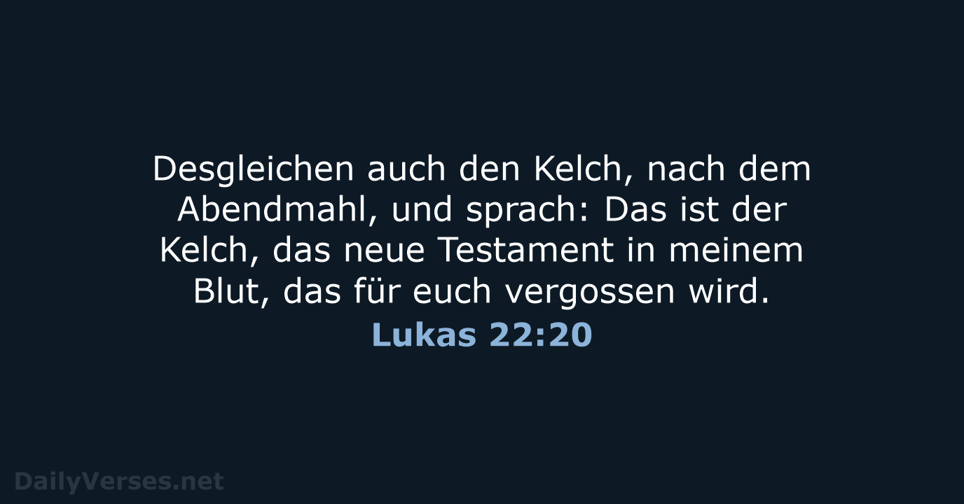 Lukas 22:20 - LU12