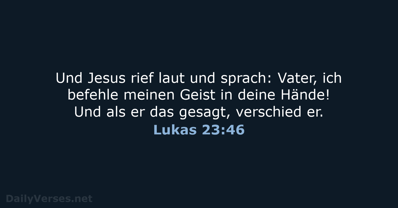 Lukas 23:46 - LU12