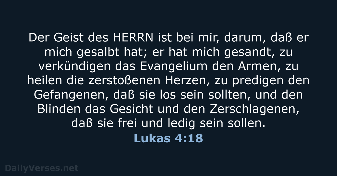 Lukas 4:18 - LU12