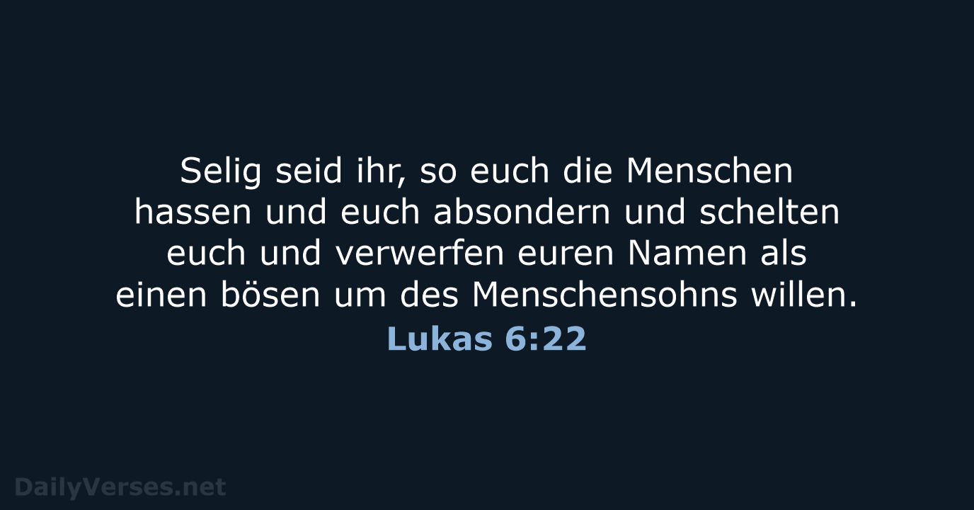 Lukas 6:22 - LU12