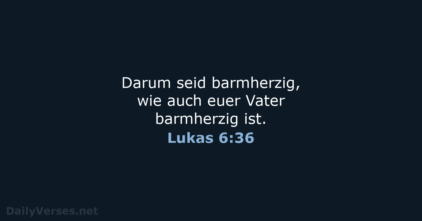 Lukas 6:36 - LU12
