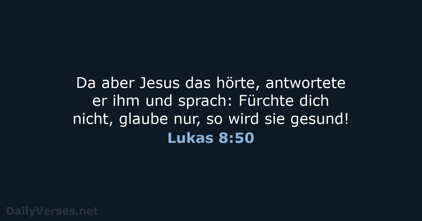 Lukas 8:50 - LU12