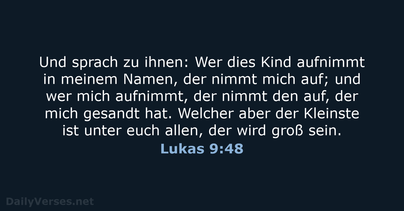 Lukas 9:48 - LU12