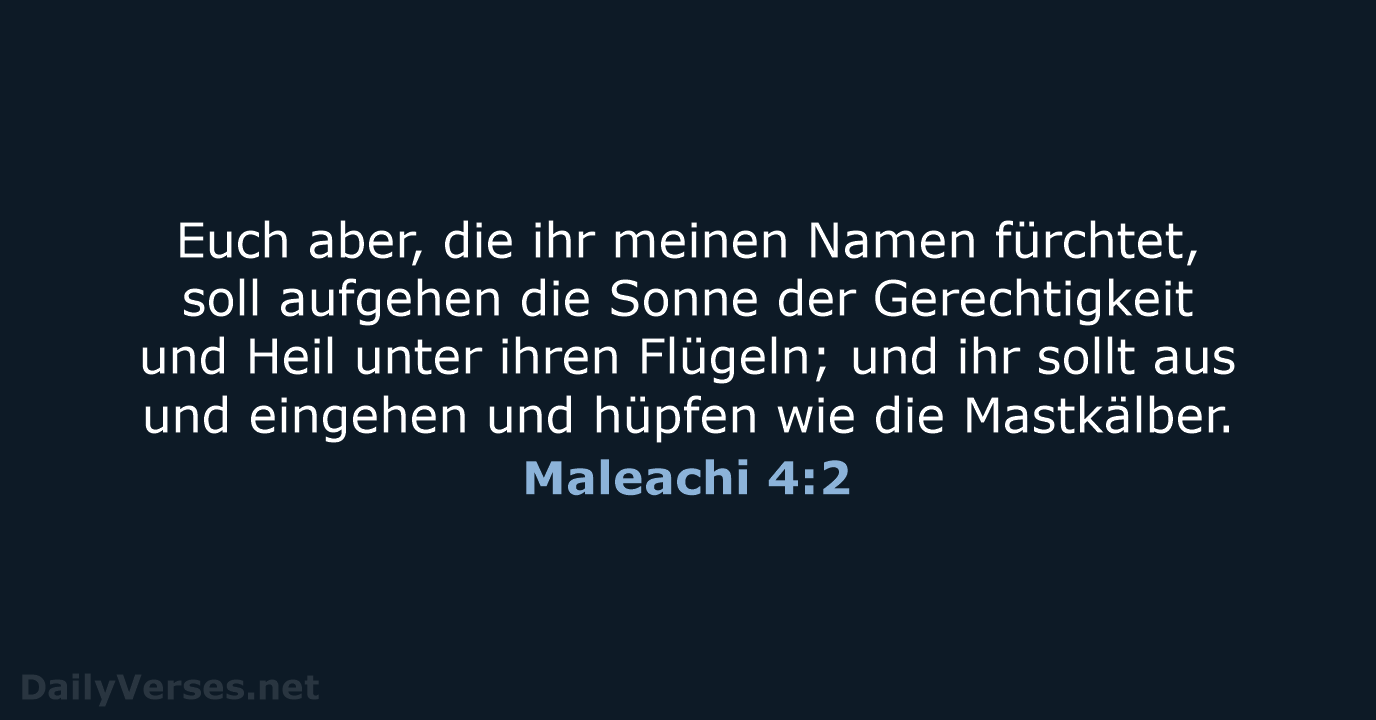 Maleachi 4:2 - LU12