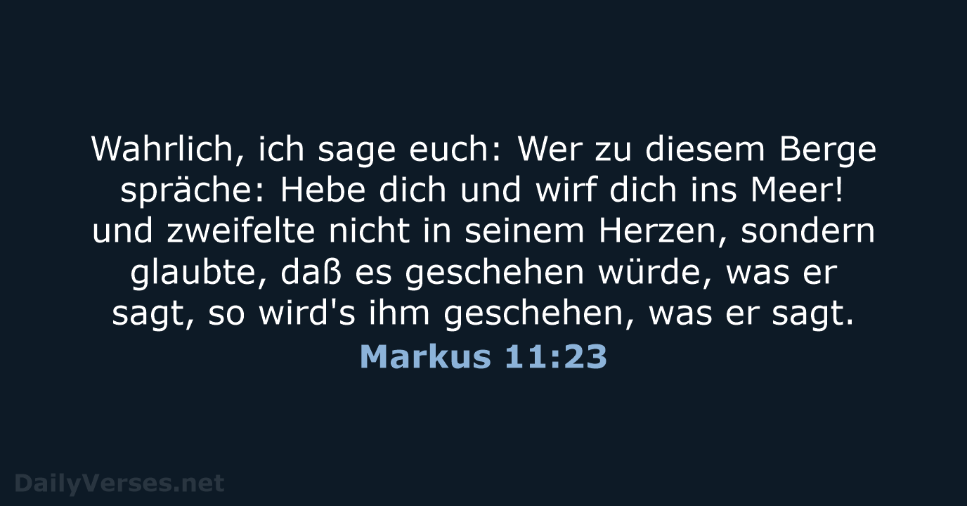 Markus 11:23 - LU12