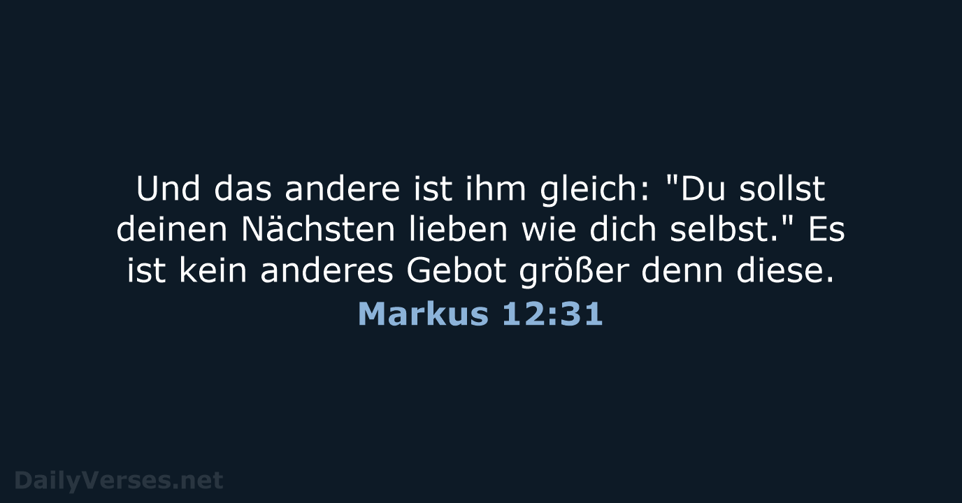 Markus 12:31 - LU12